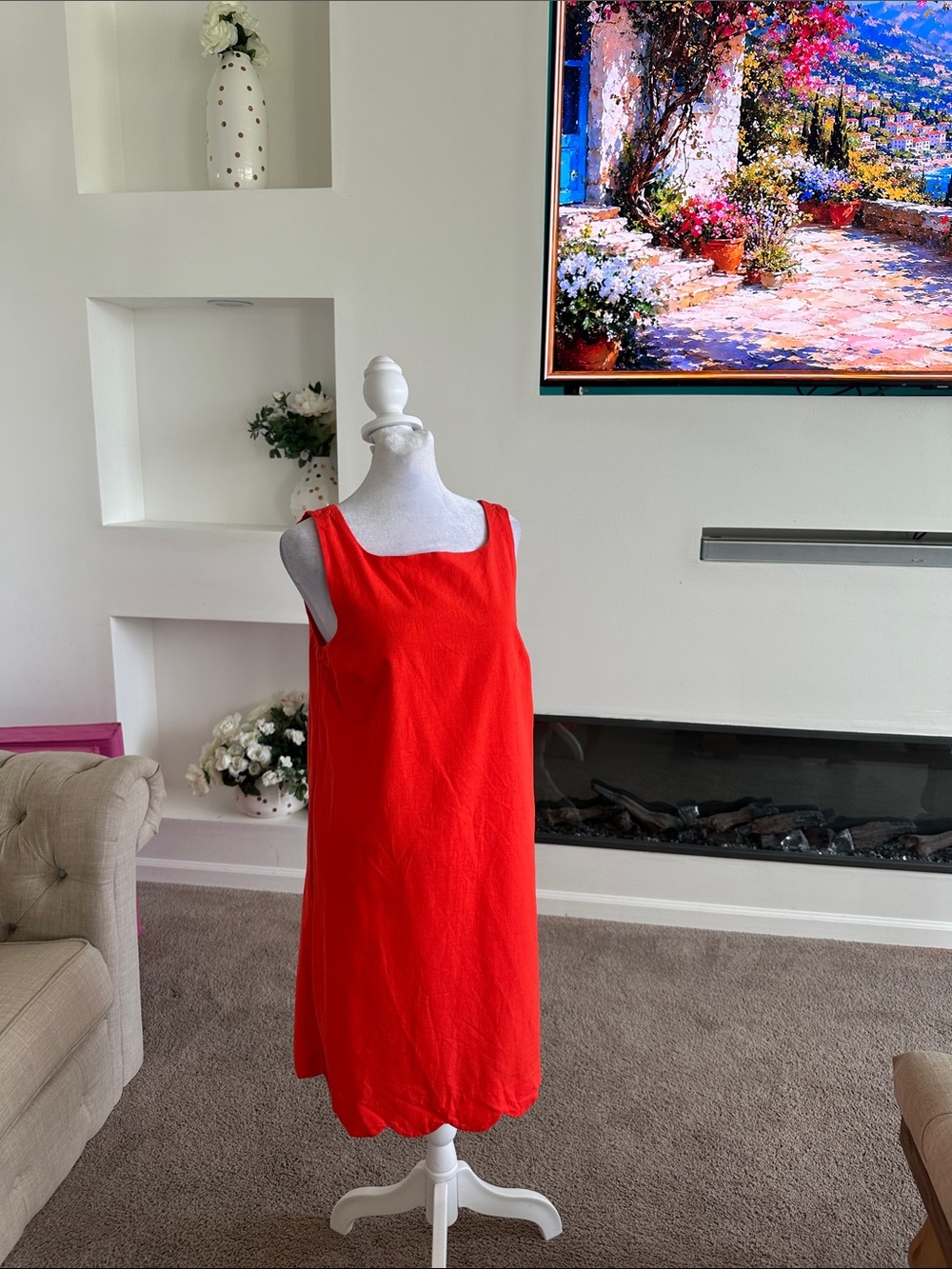 Kate spade x target Sleeveless A-Line Mini Dress in Bright Red